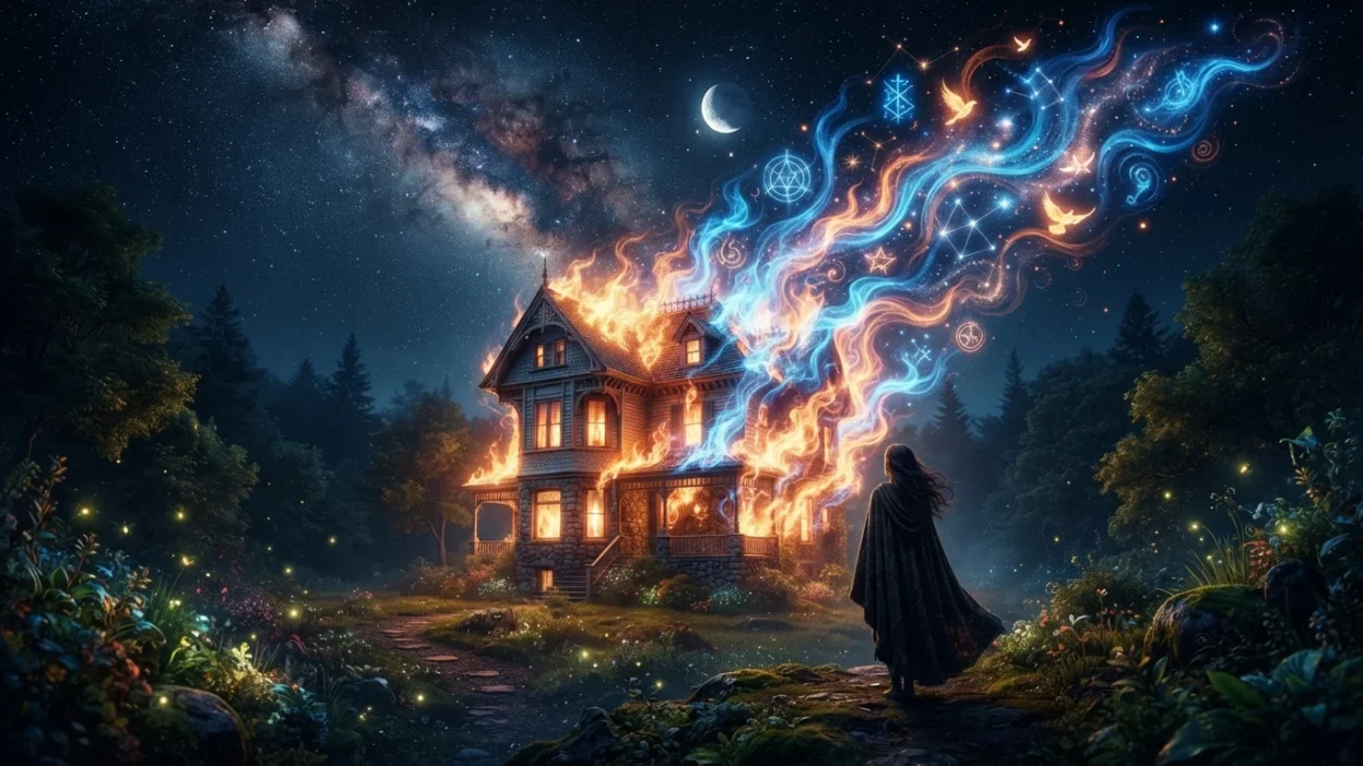 House Burning Dream Meaning