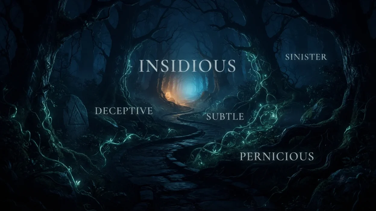 Synonyms for Insidious