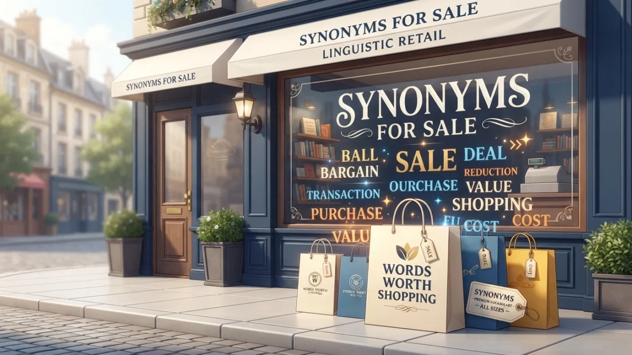 Synonyms for Sale
