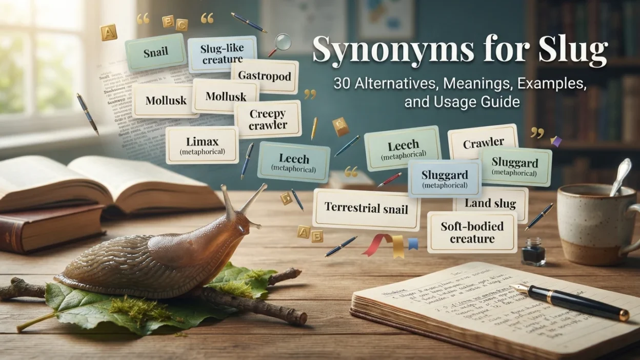 Synonyms for Slug