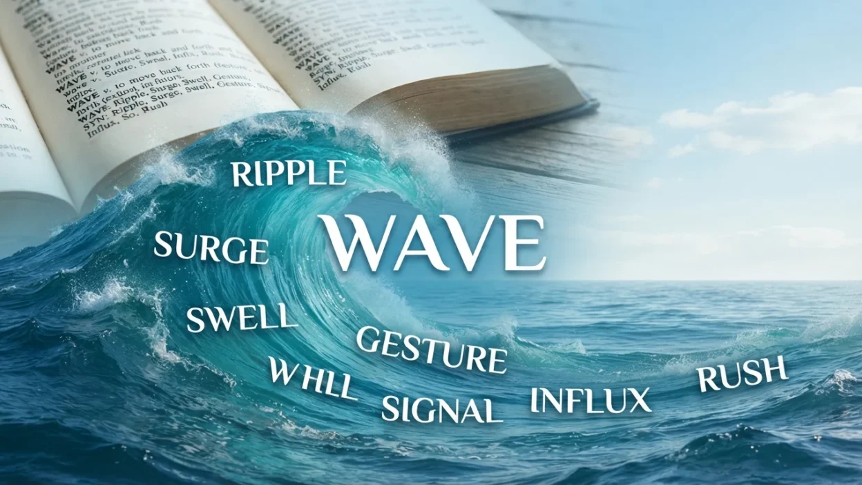 Synonyms for Wave