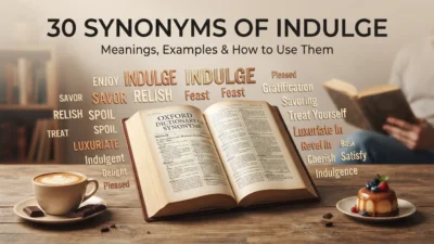 Synonyms of Indulge
