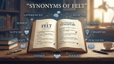 Synonyms of Felt