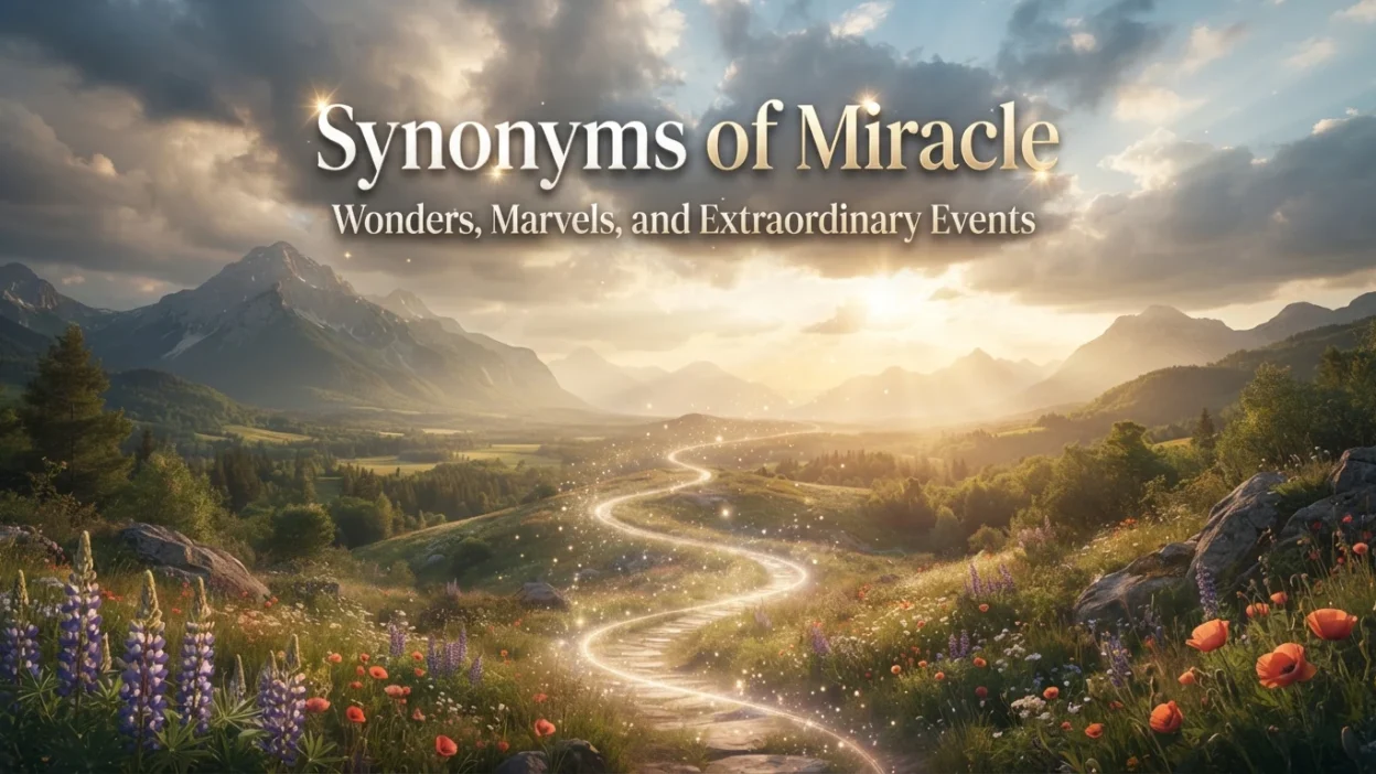 Synonyms of Miracle