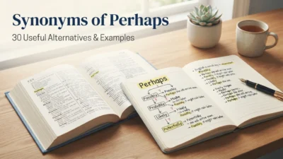 Synonyms of Perhaps