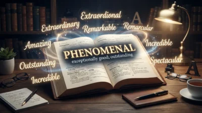Synonyms of Phenomenal