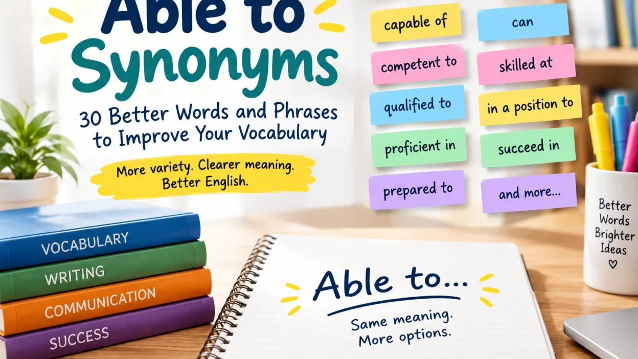 Able to Synonyms