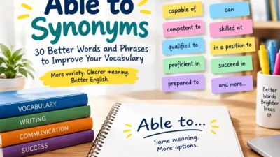 Able to Synonyms