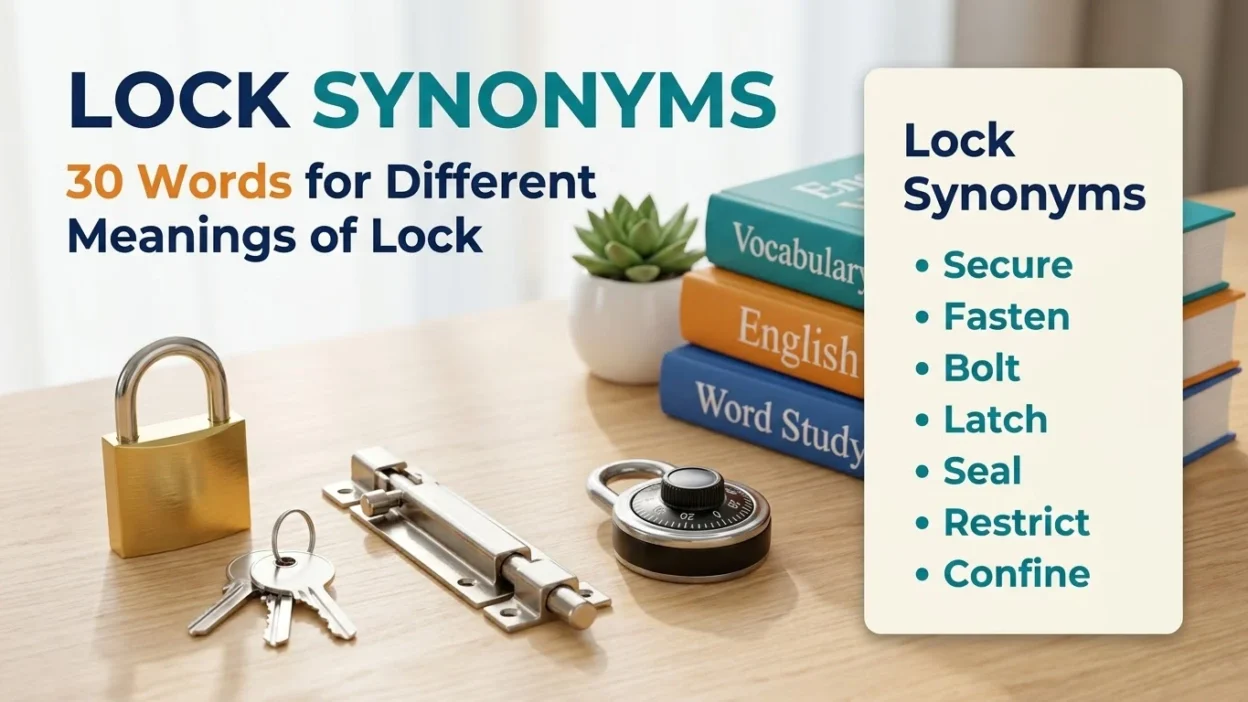 Lock Synonyms
