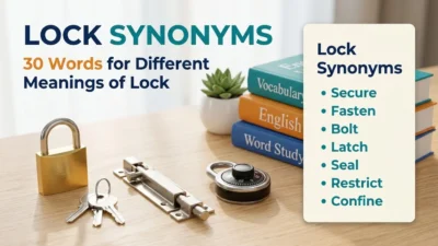 Lock Synonyms
