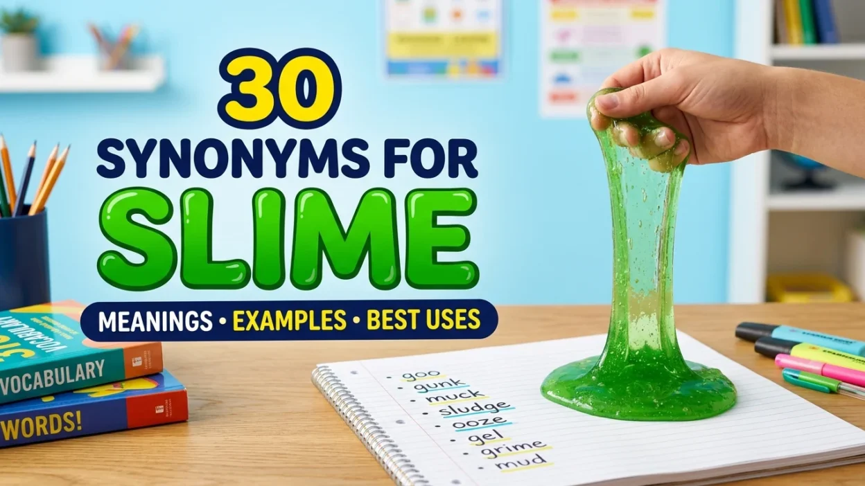 Synonyms for Slime