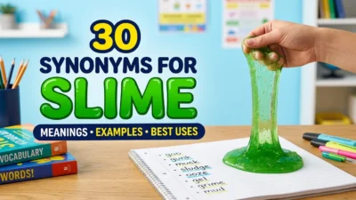 Synonyms for Slime