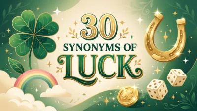 Synonyms of Luck